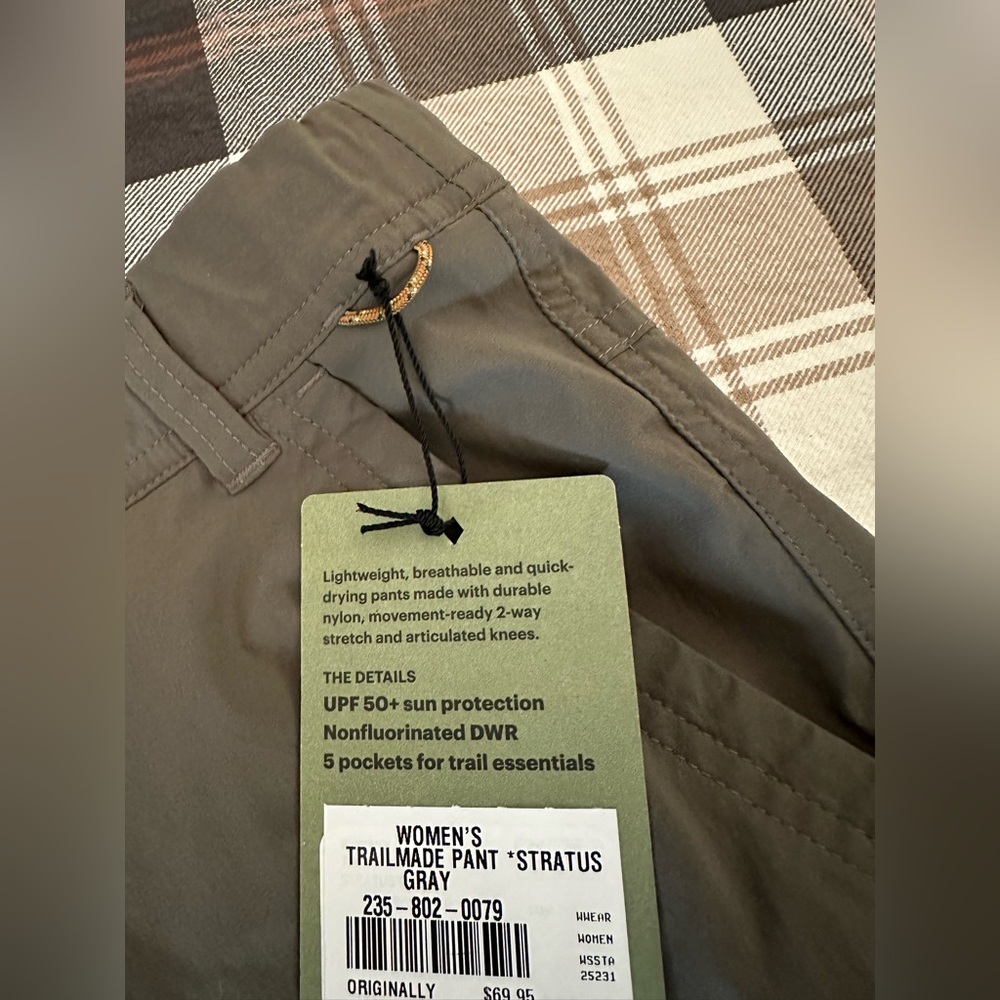Women's Trailmade Hiking Pants in Stratus Gray - Picture 7 of 13